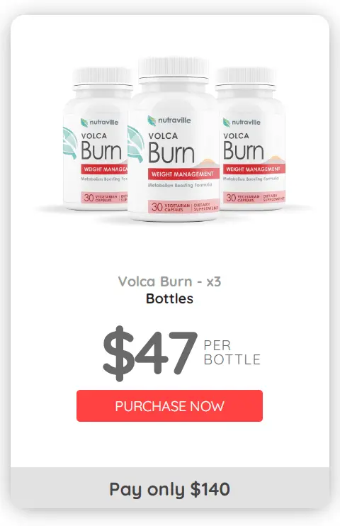Volca Burn - 3 Bottle